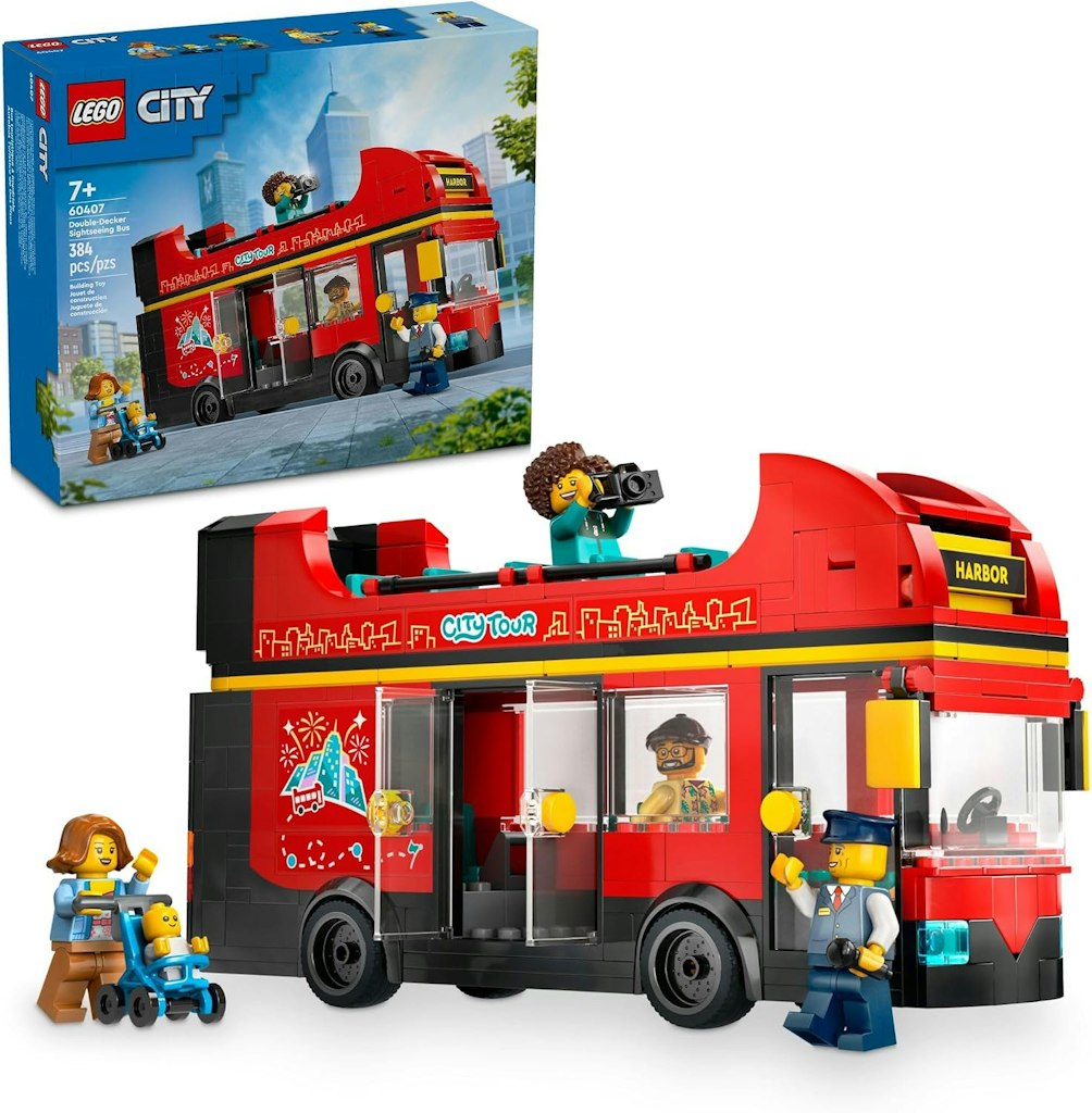 LEGO City Double-Decker Sightseeing Bus: $19 LEGO City Double-Decker Sightseeing Bus: $19