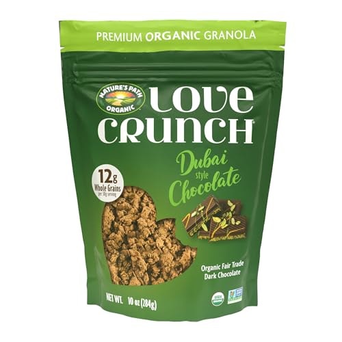 Love Crunch Organic Dubai Style Chocolate Granola 10-oz. Bag: $6.36 Love Crunch Organic Dubai Style Chocolate Granola 10-oz. Bag: $6.36