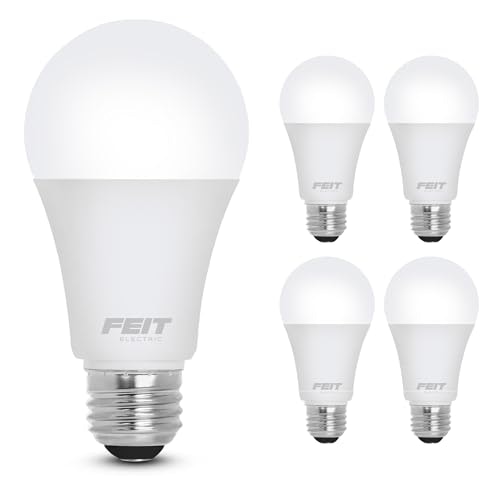 Feit Electric A19 Dimmable LED Light Bulbs 4-Pack: $6.60 Feit Electric A19 Dimmable LED Light Bulbs 4-Pack: $6.60