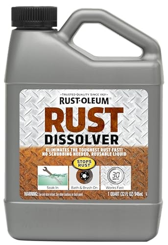 Rust-Oleum Rust Dissolver Soak 1-Quart: $9.98 Rust-Oleum Rust Dissolver Soak 1-Quart: $9.98
