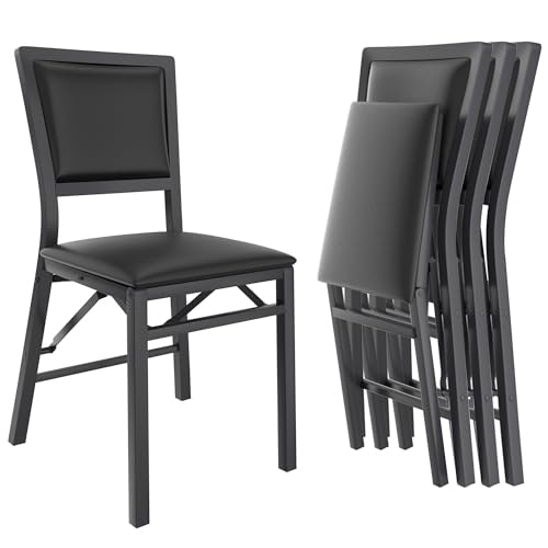 Vecelo Folding Padded Chairs 4-Pack: $169.99