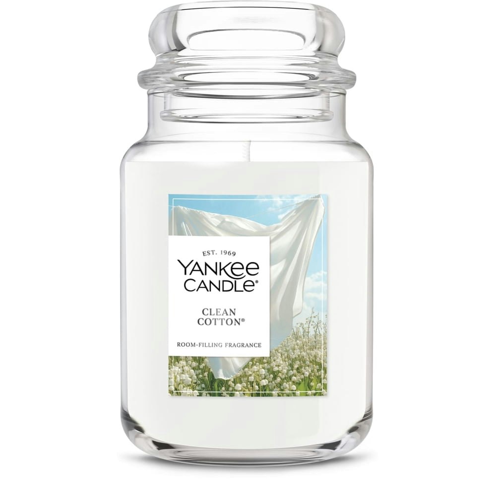 Yankee Candle Clean Cotton 22-oz. Large Jar Candle: $16.56