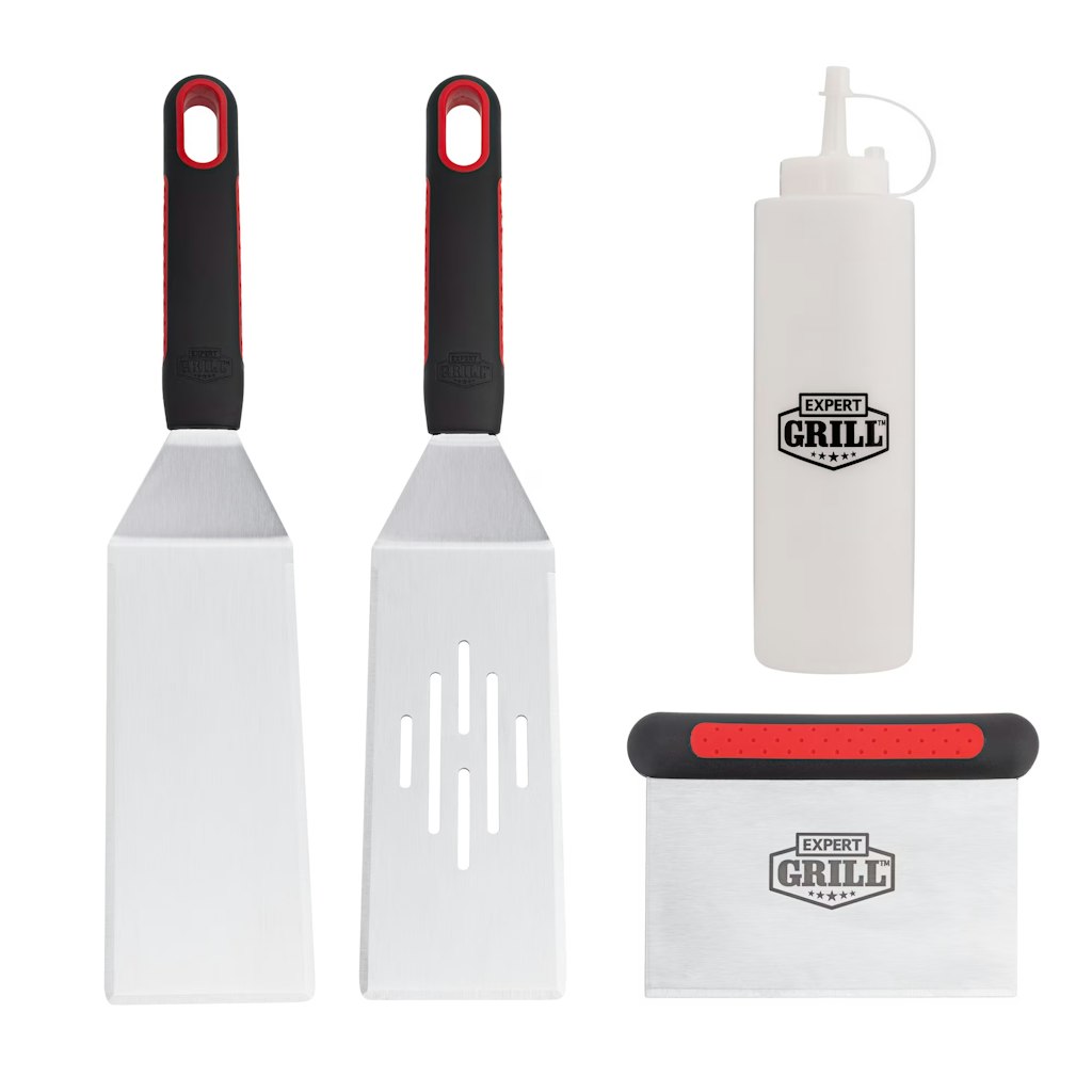 Expert Grill Stainless Steel Barbecue Griddle Tool Set: $12