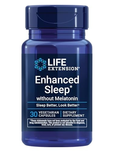 Life Extension Enhanced Sleep Without Melatonin 30-Capsule Bottle: $8.26