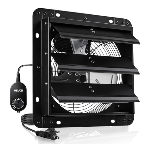 Vevor 10-inch 900-CFM Wall-Mounted Exhaust Fan: $40.06