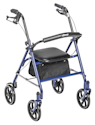 Drive Medical Four Wheel Rollator Rolling Walker for $53 + free shipping