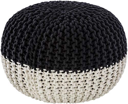Livabliss Artistic Weavers McIntosh Cotton Knitted Round Pouf: $74.99 Livabliss Artistic Weavers McIntosh Cotton Knitted Round Pouf: $74.99
