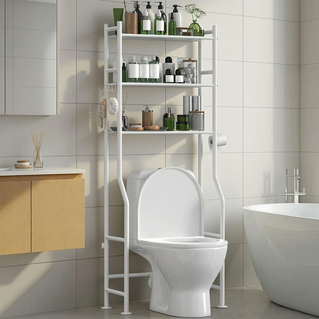 AriseWork 3-Tier Over the Toilet Storage Organizer: $12 AriseWork 3-Tier Over the Toilet Storage Organizer: $12