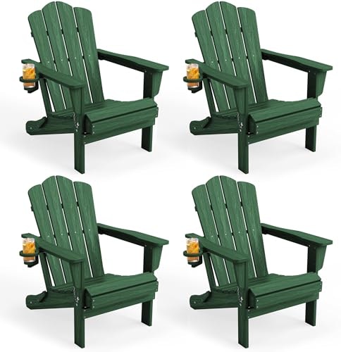 Kingyes Folding Adirondack Chair 4-Pack: $319.24 Kingyes Folding Adirondack Chair 4-Pack: $319.24