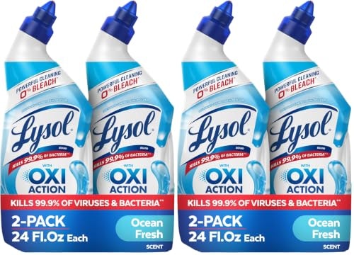 Lysol OXI Action Toilet Bowl Clinging Gel 24oz 4-Pack: $7.44 Lysol OXI Action Toilet Bowl Clinging Gel 24oz 4-Pack: $7.44