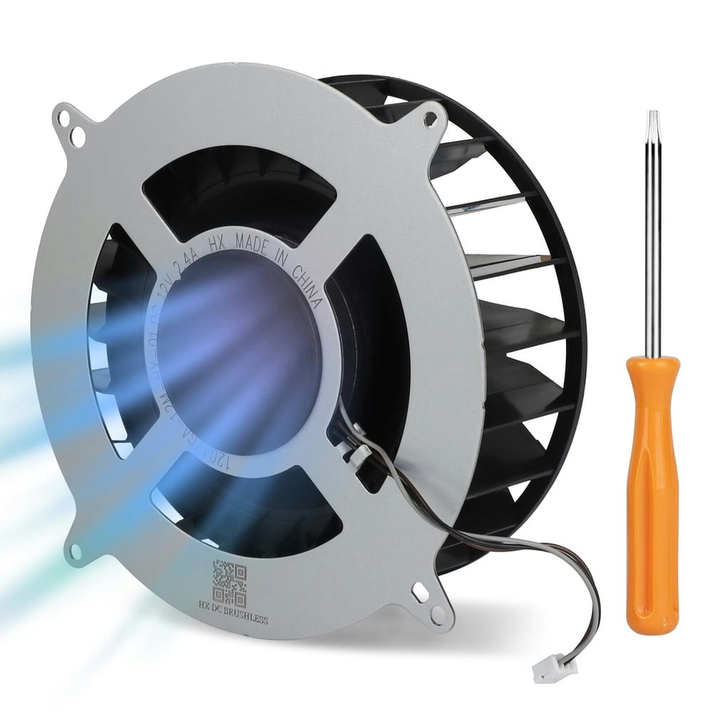 EeeKit PS5 Replacement Internal Cooling Fan with Screwdriver: $20.48 EeeKit PS5 Replacement Internal Cooling Fan with Screwdriver: $20.48