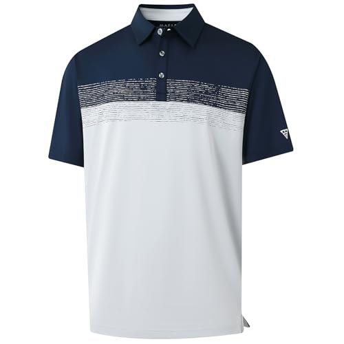 Maelreg Men's Quick-Dry Color Block Polo Shirt: $24.95 Maelreg Men's Quick-Dry Color Block Polo Shirt: $24.95