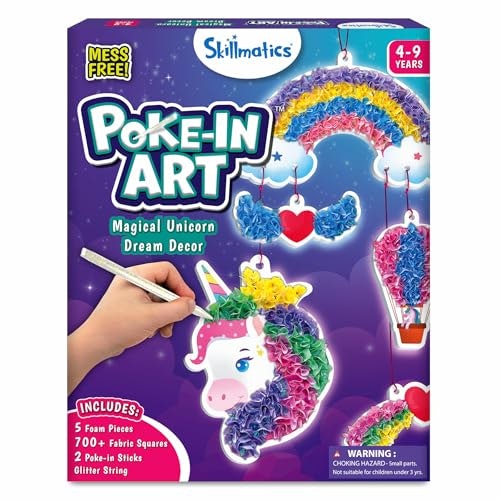 Skillmatics Magical Unicorns Poke-in Art Wood Craft Kit: $18.97 Skillmatics Magical Unicorns Poke-in Art Wood Craft Kit: $18.97