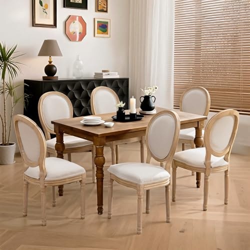 Soarmote French Country Dining Chairs 6-Pack: $348.49 Soarmote French Country Dining Chairs 6-Pack: $348.49