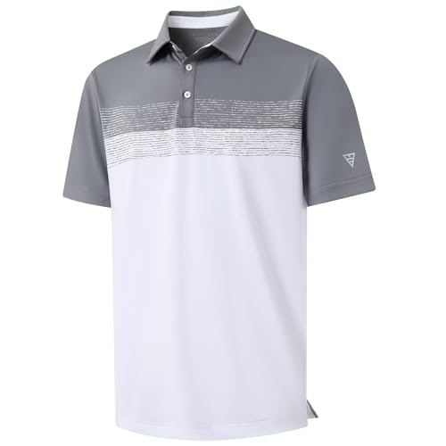 Maelreg Men's Quick Dry Performance Polo Shirt: $24.95
