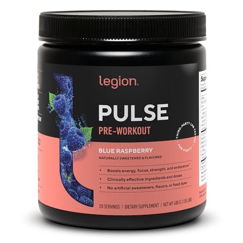 Legion Pulse All-Natural Pre-Workout Drink: $34.99 Legion Pulse All-Natural Pre-Workout Drink: $34.99