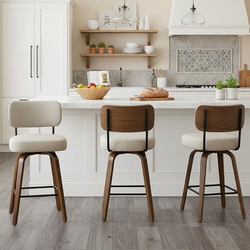 Arvasslia 26-inch Swivel Counter Stool 3-Pack: $254.14 Arvasslia 26-inch Swivel Counter Stool 3-Pack: $254.14