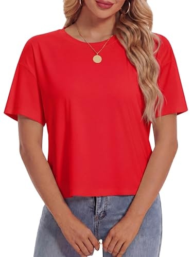 Yucolen Women's Cotton Crop Top: $14.98 Yucolen Women's Cotton Crop Top: $14.98