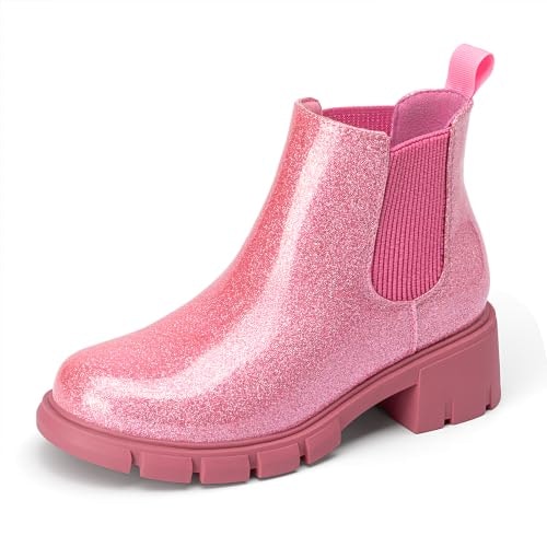 Athlefit Girls Chunky Chelsea Ankle Boots: $29.98