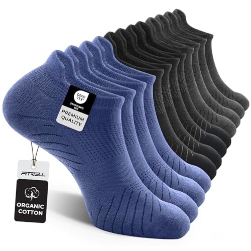 Fitrell Athletic Low Cut Ankle Socks 6-Pack: $16.14