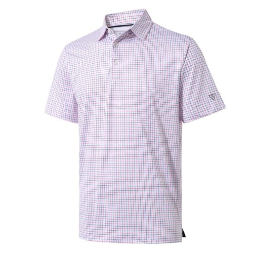 Men's Dry Fit Performance Golf Polo Shirt: $19.94