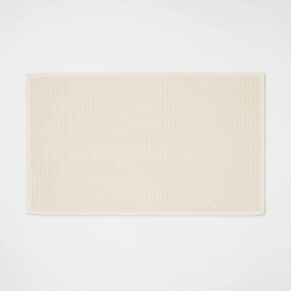 20"x34" Antimicrobial Cotton Jacquard Bath Rug: $15 20"x34" Antimicrobial Cotton Jacquard Bath Rug: $15