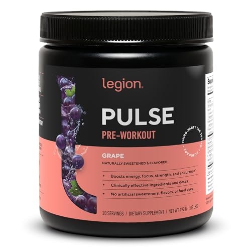 Legion Pulse Pre-Workout Drink: $34.99 Legion Pulse Pre-Workout Drink: $34.99