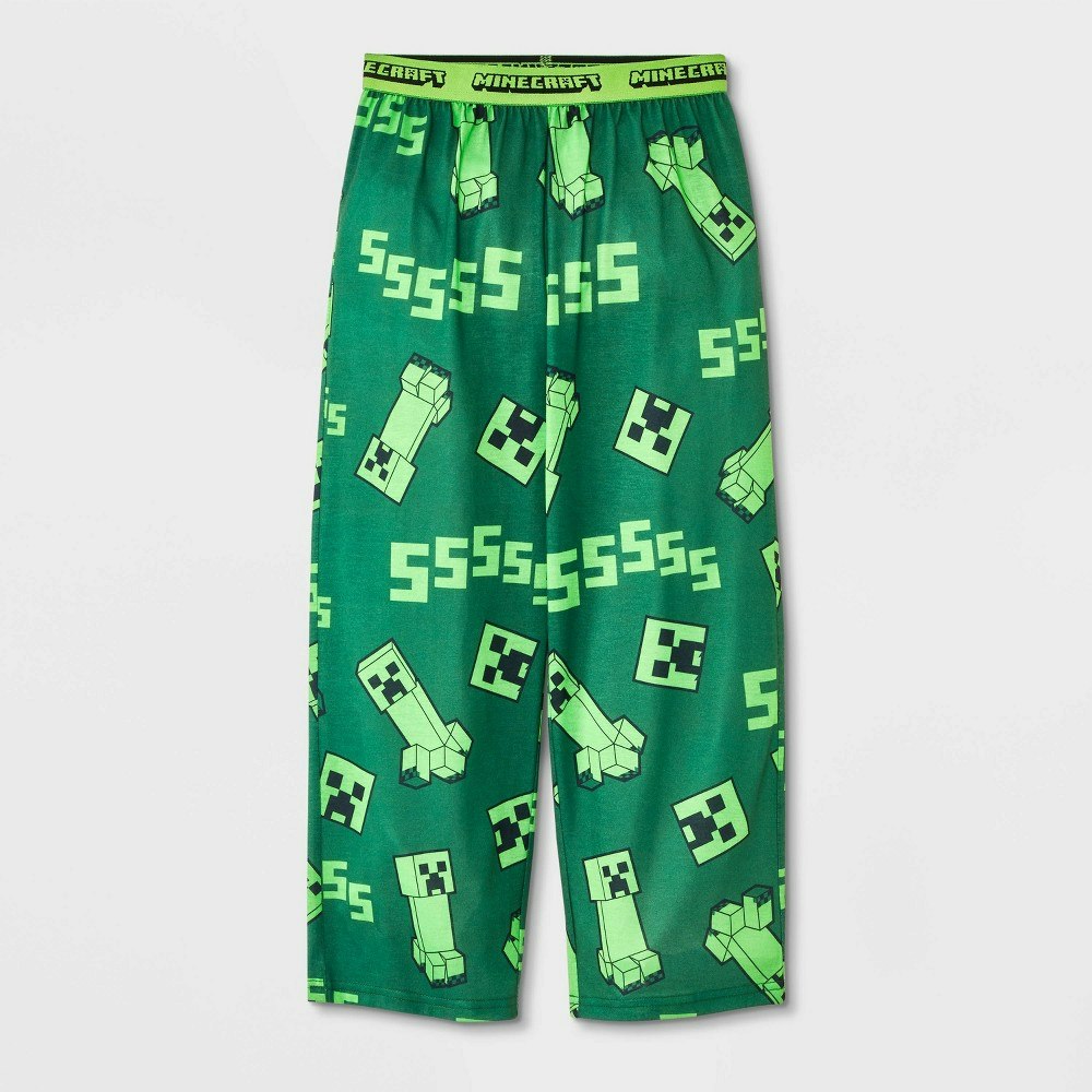 Boys' Minecraft Pajama Pants: $14 Boys' Minecraft Pajama Pants: $14