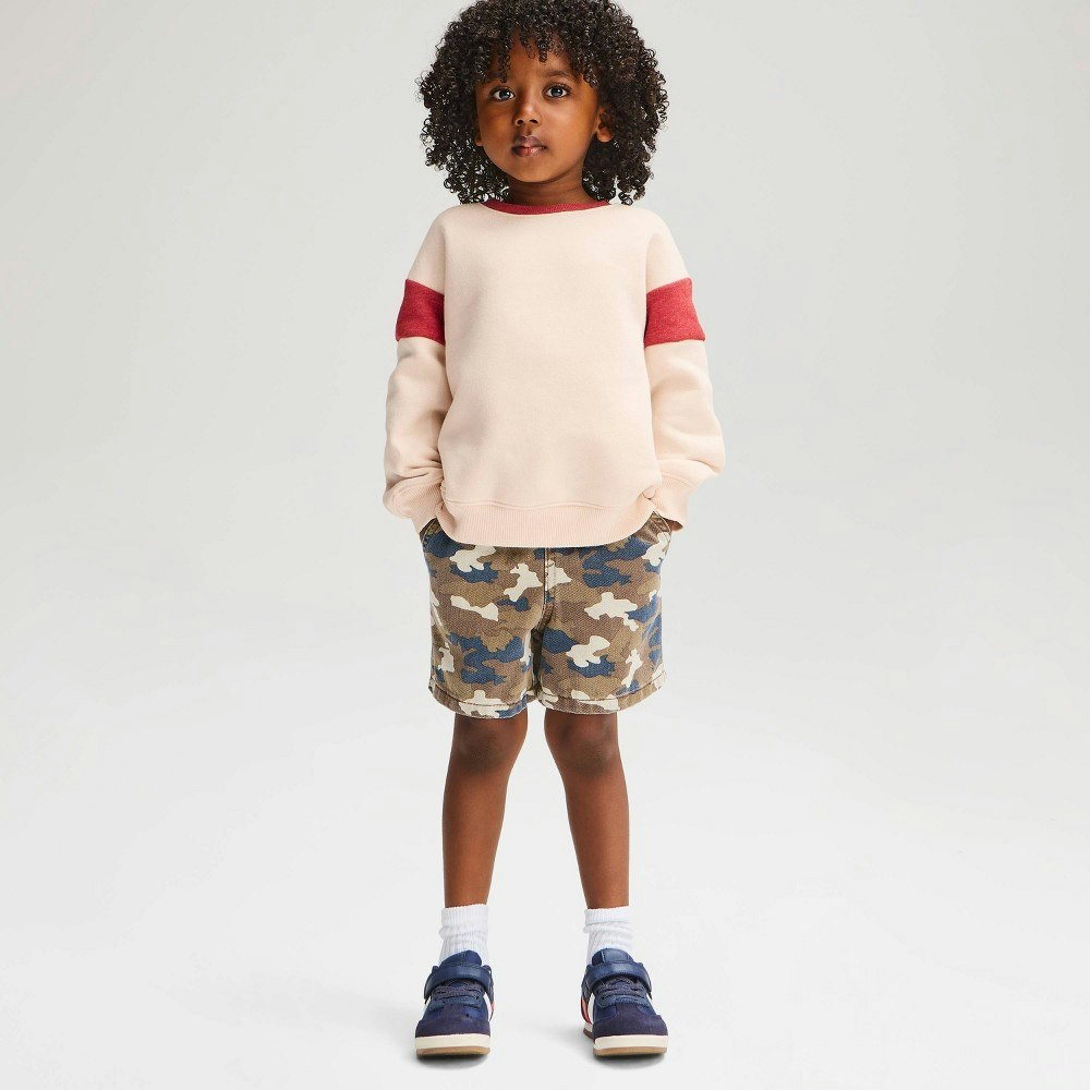 Cat & Jack Toddler Boys' Fleece Crewneck Sweatshirt: $10 Cat & Jack Toddler Boys' Fleece Crewneck Sweatshirt: $10
