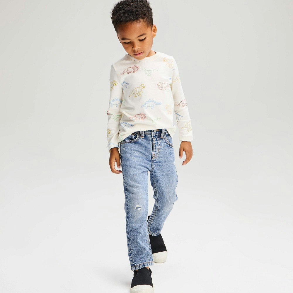 Cat & Jack Toddler Boys' Snap Front Denim Pants 4T: $18 Cat & Jack Toddler Boys' Snap Front Denim Pants 4T: $18