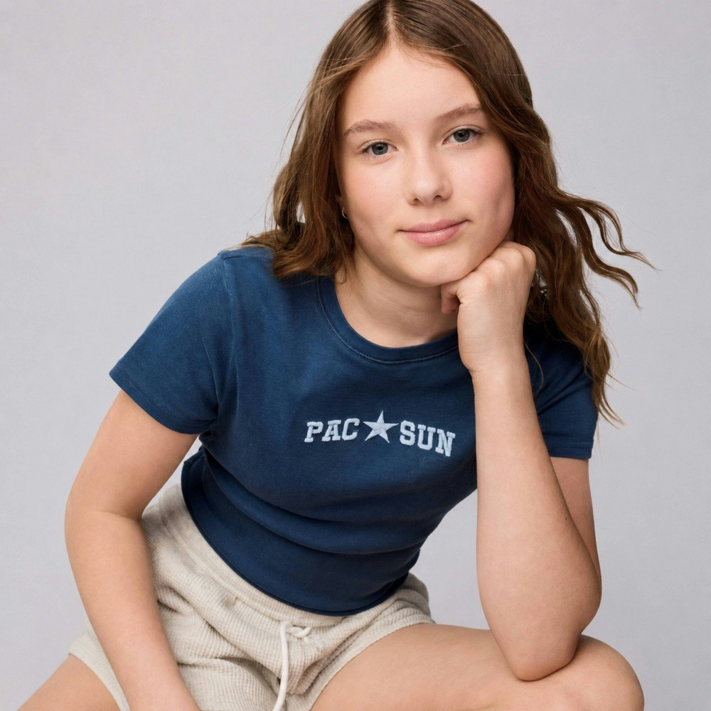 Pacsun Girls' Knit T-Shirt: $15