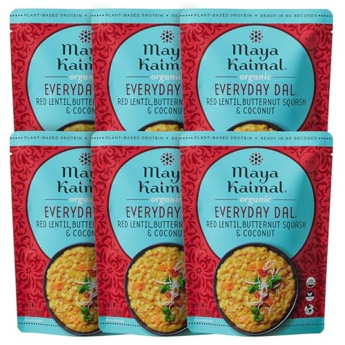 Maya Kaimal Organic Red Lentil Dal 6-Pack: $20.91