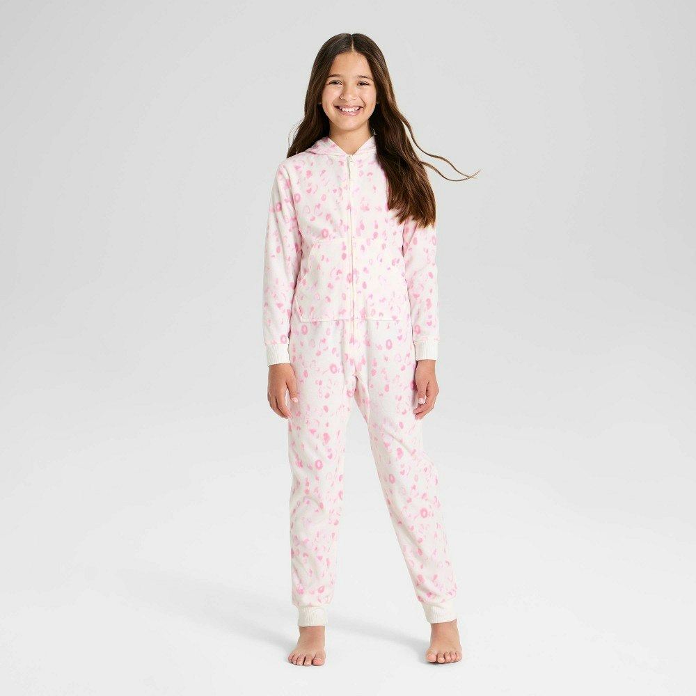Cat & Jack Girls' Leopard Union Suit: $20 Cat & Jack Girls' Leopard Union Suit: $20