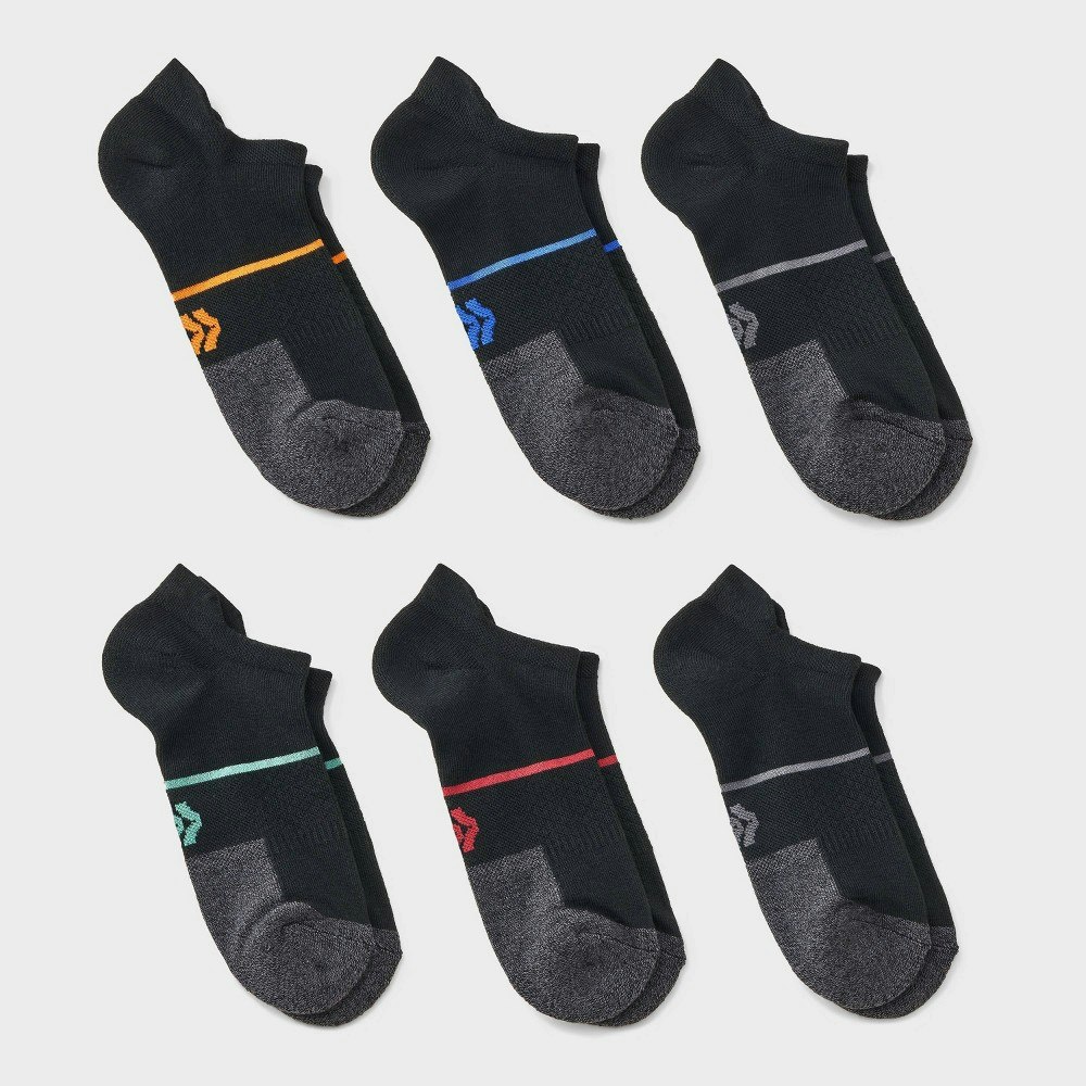 All in Motion Boys' Arch Support Cushioned No Show Socks 6-Pack: $8 All in Motion Boys' Arch Support Cushioned No Show Socks 6-Pack: $8