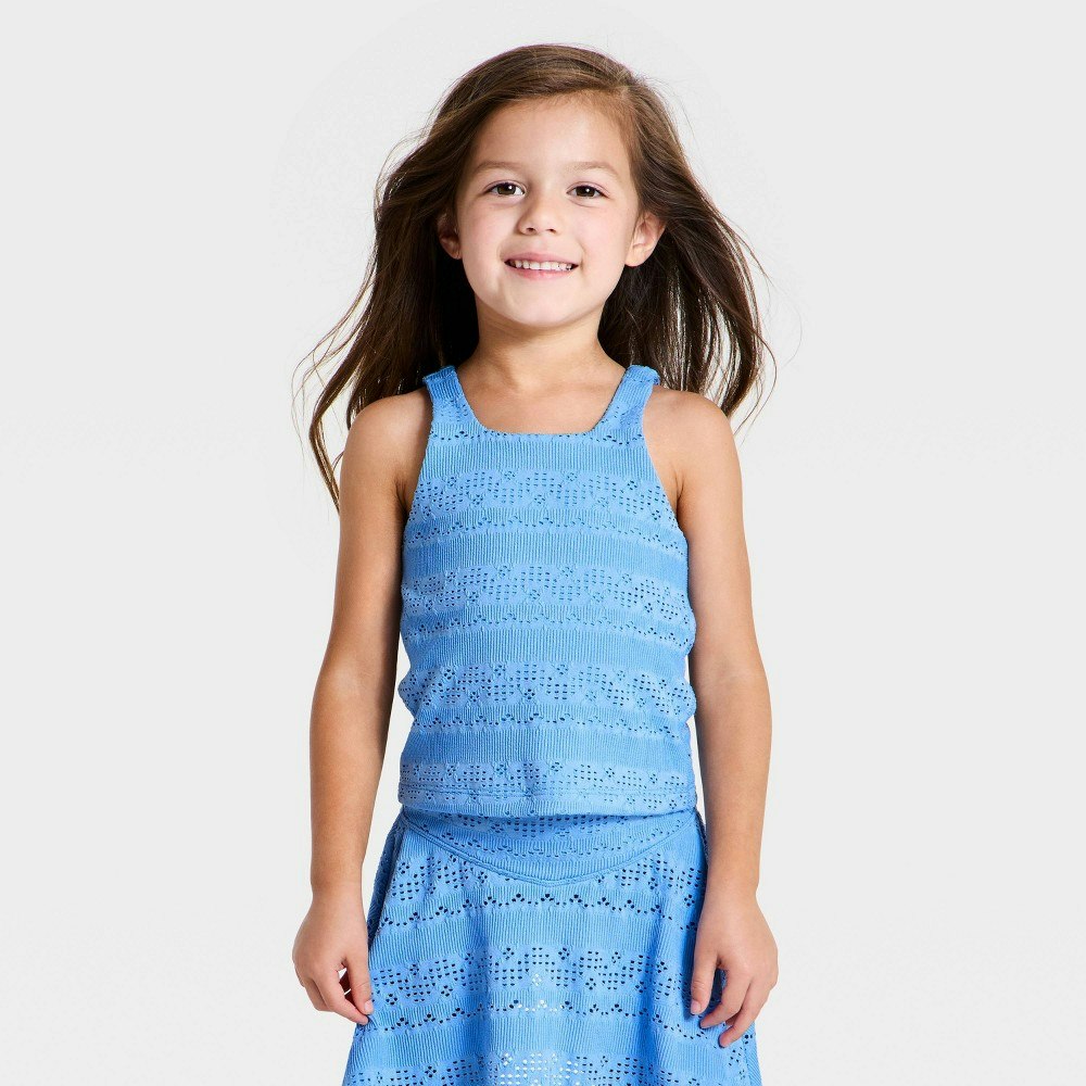 All In Motion Toddler Girls' Eyelet Active Tank Top: $12 All In Motion Toddler Girls' Eyelet Active Tank Top: $12