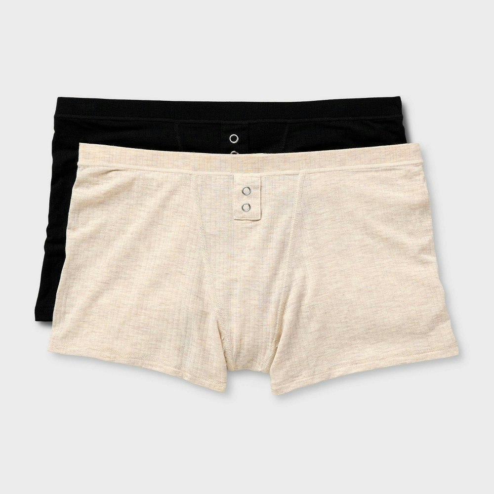 Auden Women's Modal Blend Boy Short Underwear 2-Pack: $15 Auden Women's Modal Blend Boy Short Underwear 2-Pack: $15