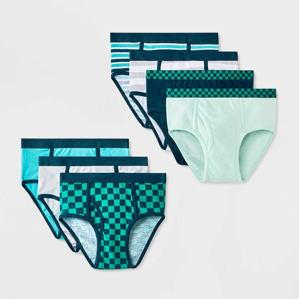 Cat & Jack Boys' Printed Briefs 7-Pack: $12 Cat & Jack Boys' Printed Briefs 7-Pack: $12