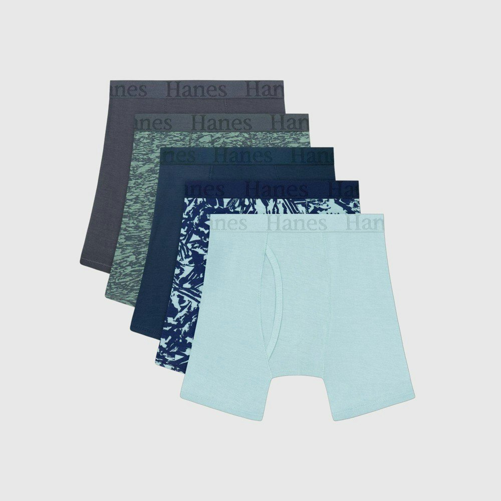 Hanes Boys' Super Soft Boxer Briefs 5-Pack: $20.99