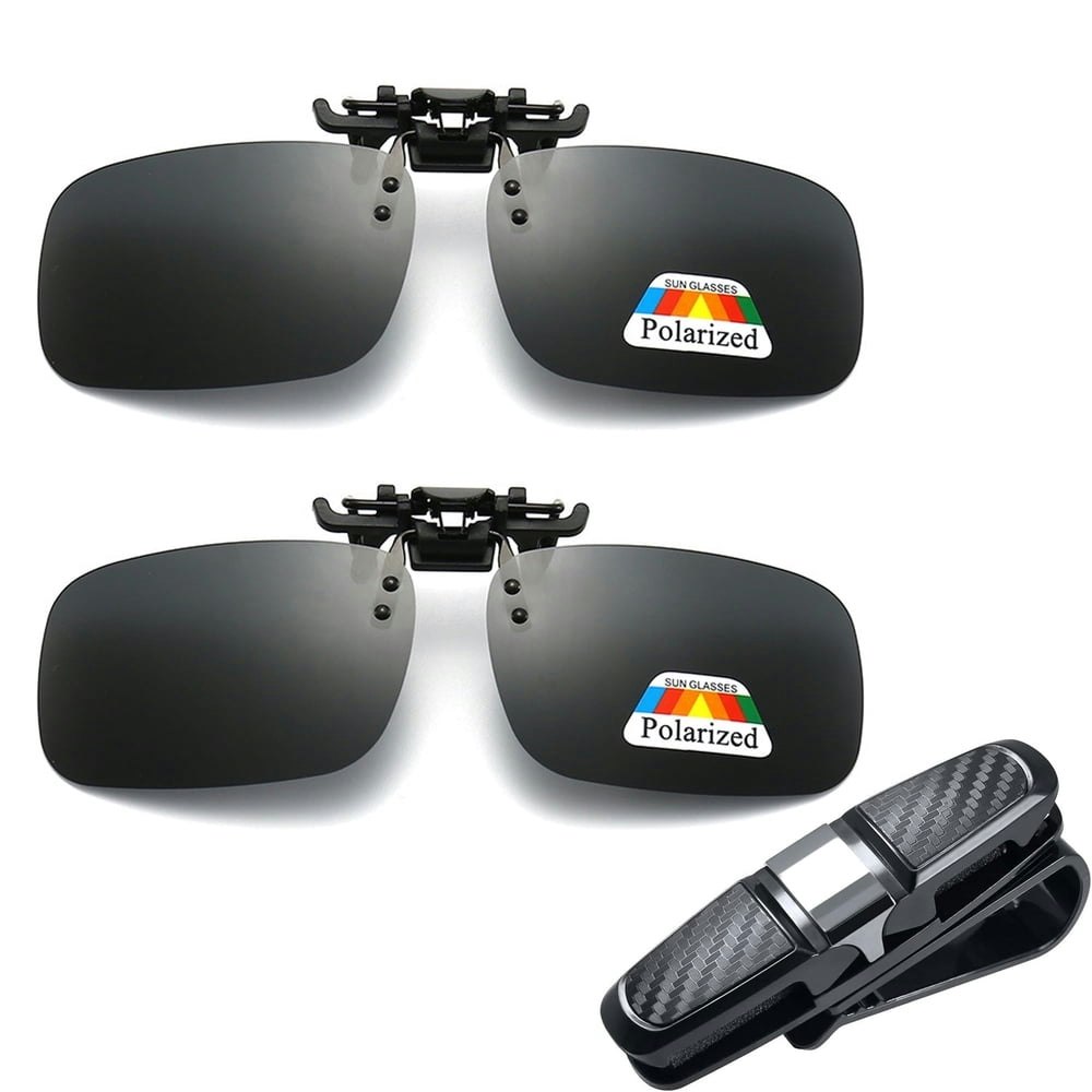 Polarized Clip-on Sunglasses 2-Pack: $10.49 Polarized Clip-on Sunglasses 2-Pack: $10.49