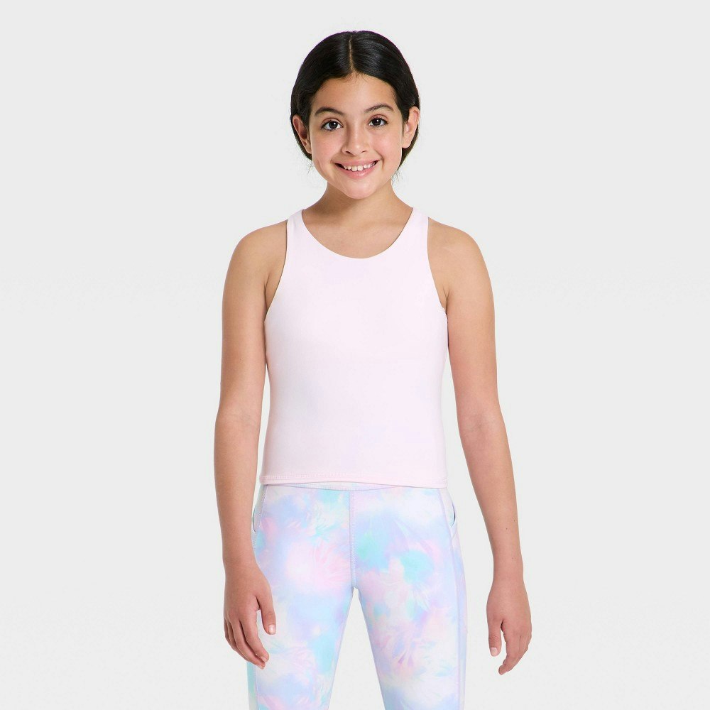 All In Motion Girls' Strappy Cropped Tank Top: $15 All In Motion Girls' Strappy Cropped Tank Top: $15