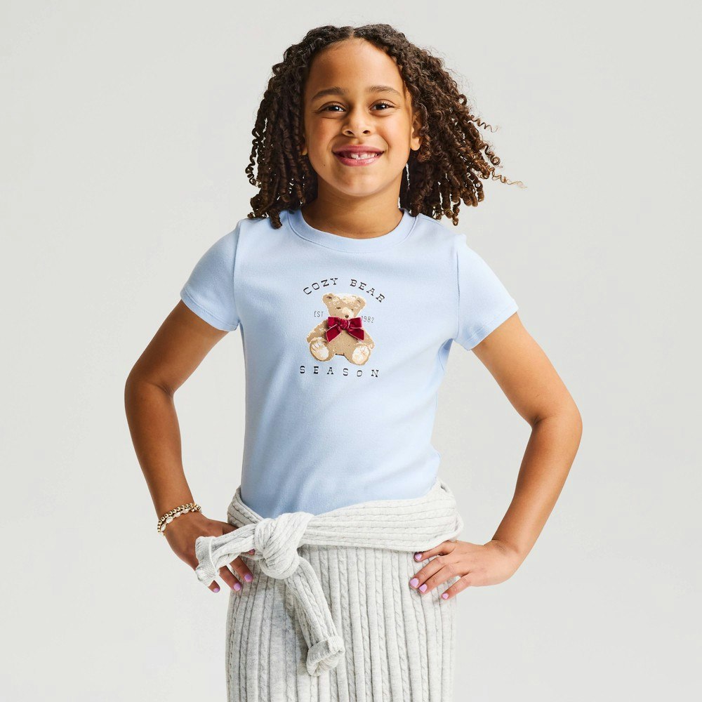 Girls' Bear Graphic T-Shirt: $12 Girls' Bear Graphic T-Shirt: $12