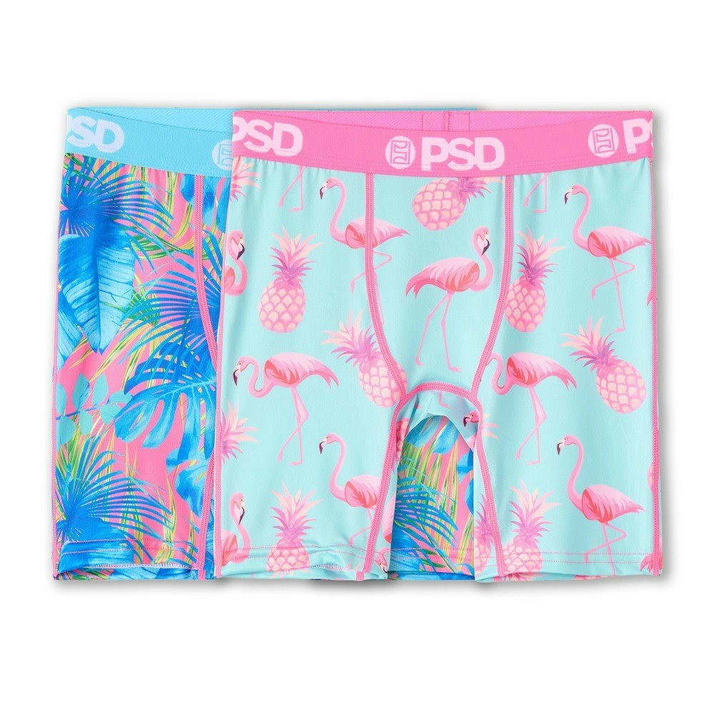 PSD Flamingo & Palm Punch Boxer Briefs 2-Pack: $15 PSD Flamingo & Palm Punch Boxer Briefs 2-Pack: $15