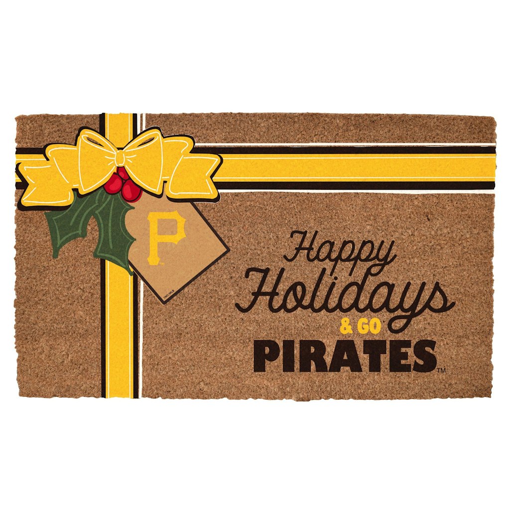Pittsburgh Pirates 20" x 30" Coir Door Mat: $44.99