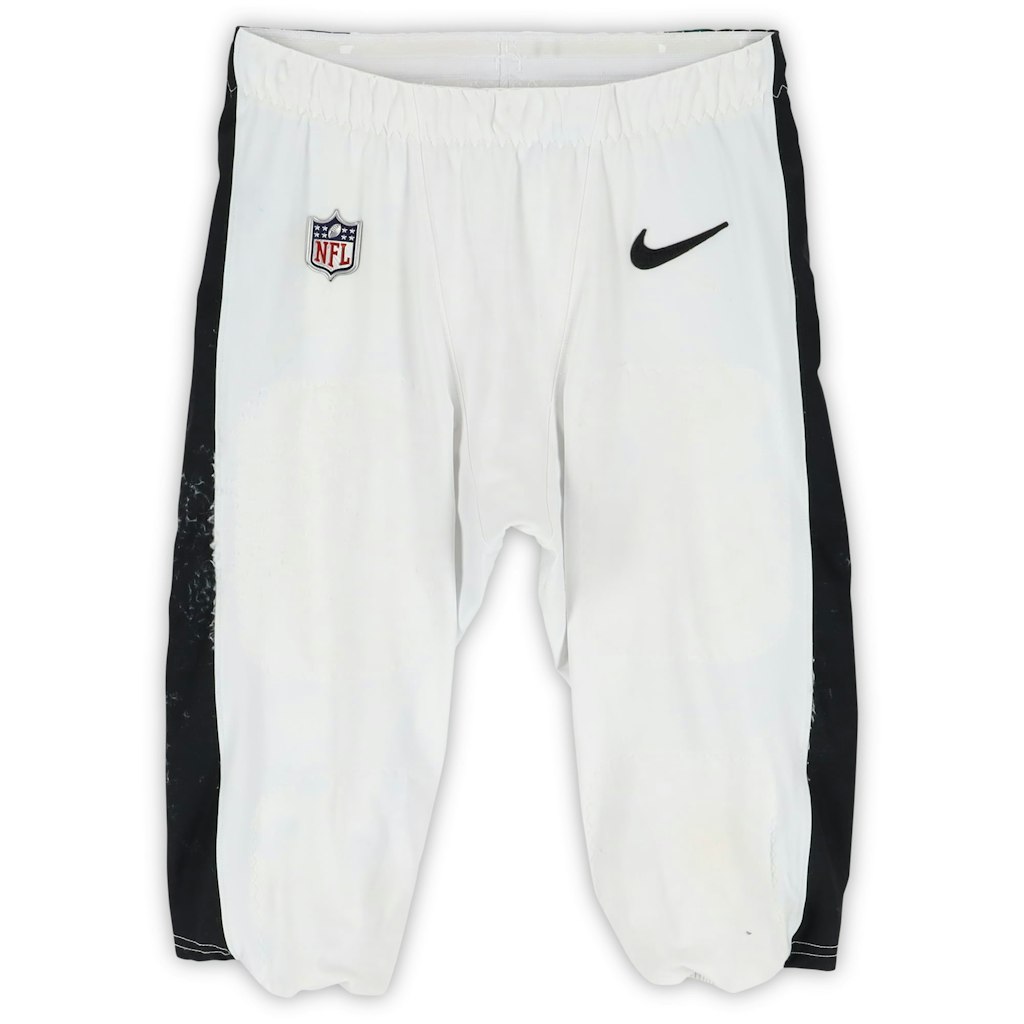 Saquon Barkley Game-Used Philadelphia Eagles White Nike Pants: $1,749.99
