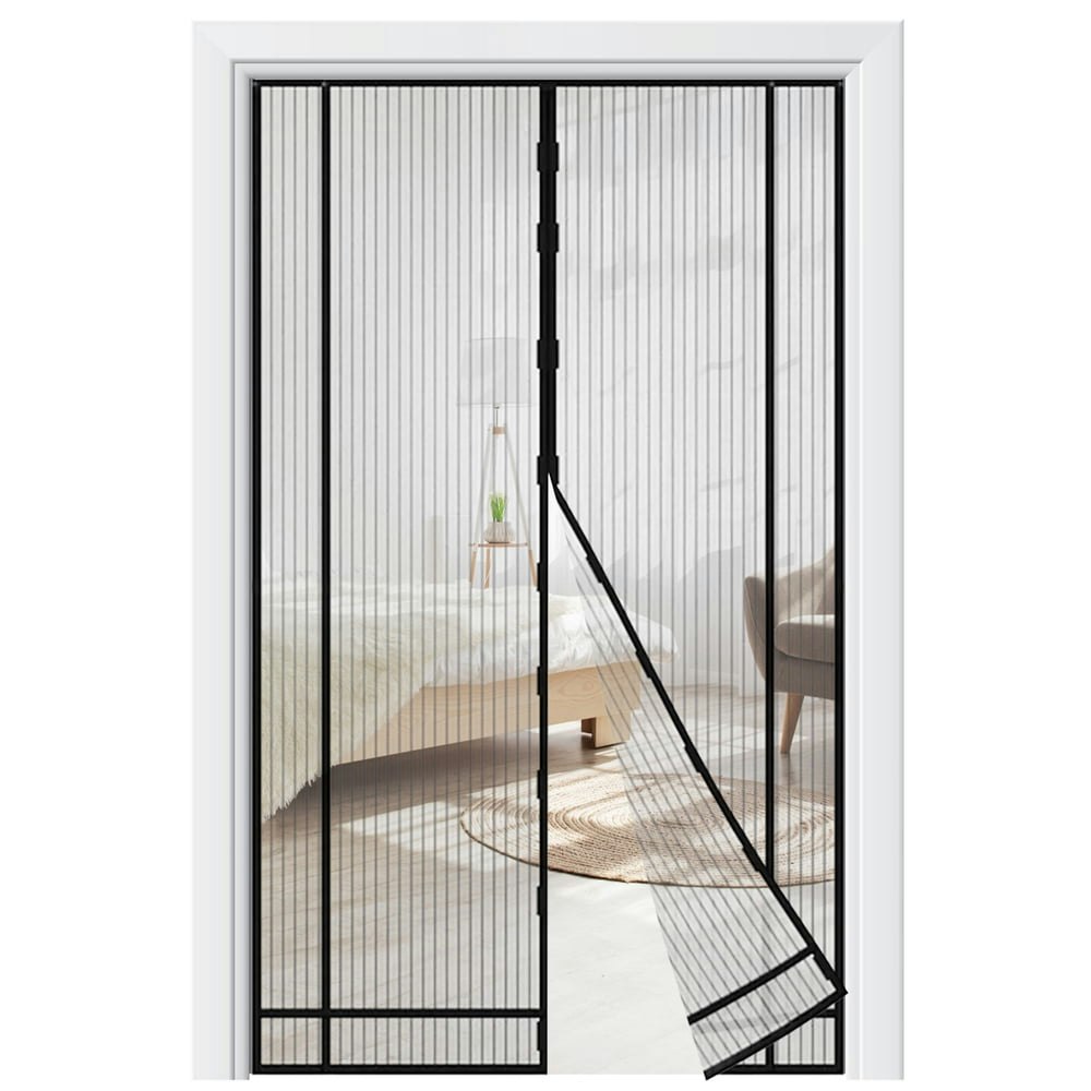 Sanmadrola 39" x 86" Magnetic Mesh Screen Door: $8.99