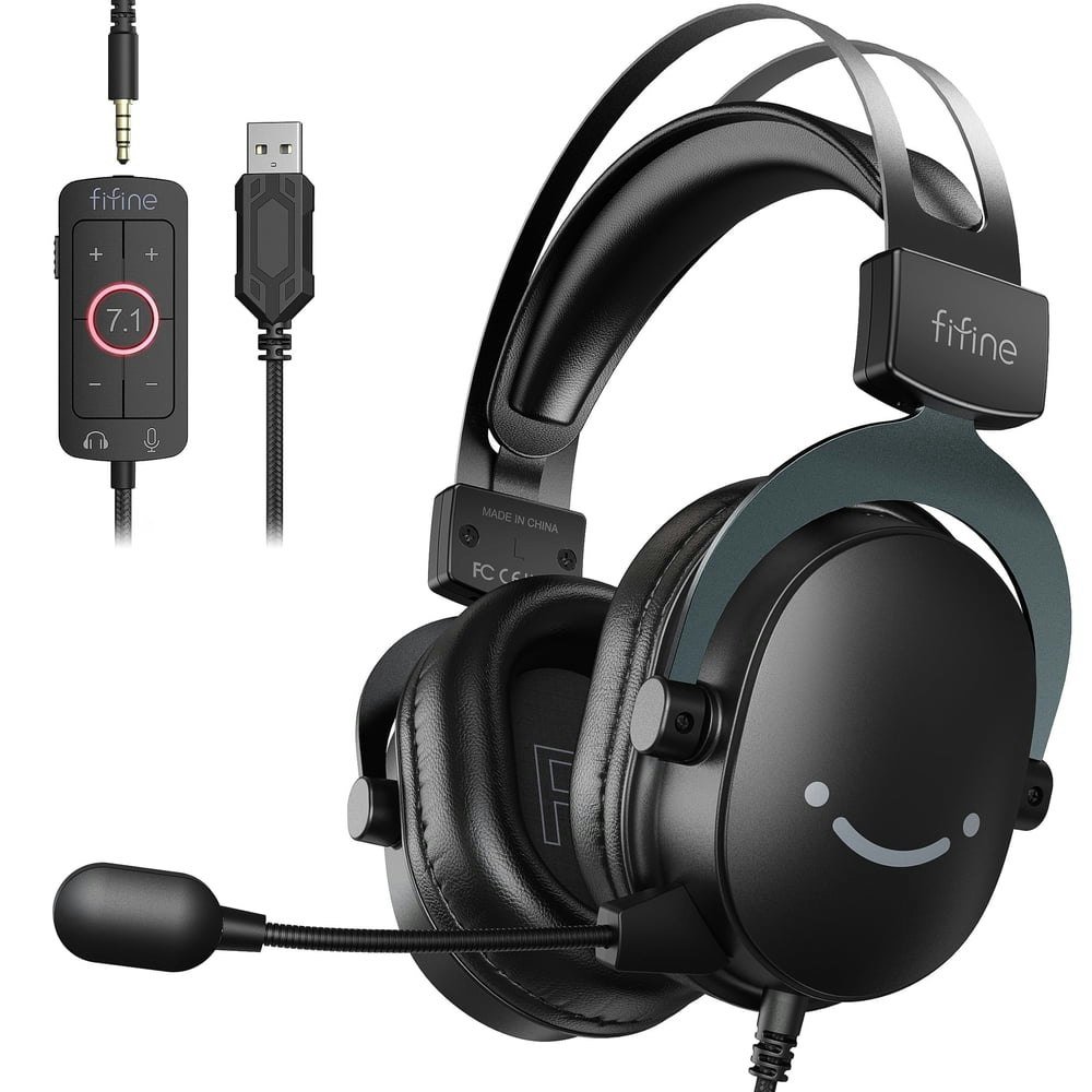 Fifine H9 Pro Gaming Headset: $37.99