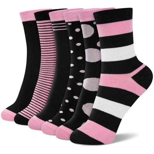 Socksfad Women's Crew Socks 6-Pack: $9.98 Socksfad Women's Crew Socks 6-Pack: $9.98