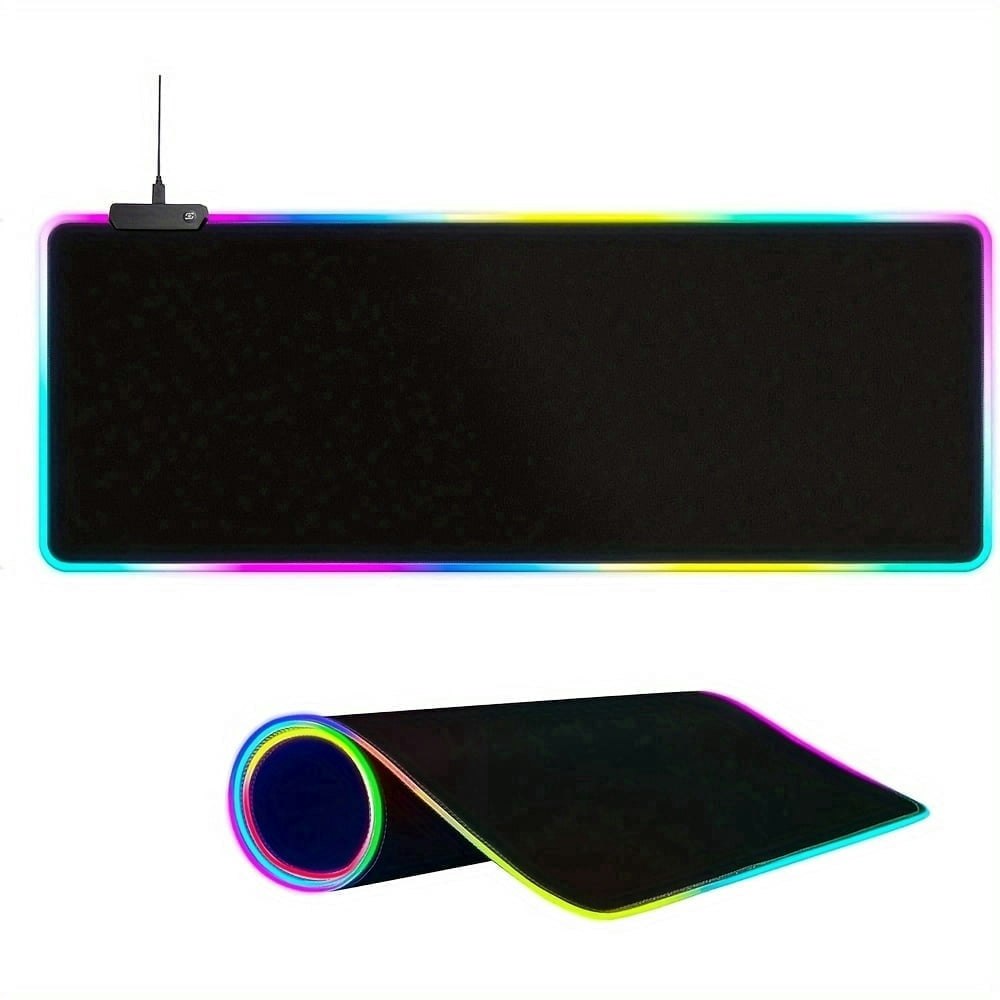 35.4" x 15.7" RGB LED Gaming Mouse Pad: $17.89 35.4" x 15.7" RGB LED Gaming Mouse Pad: $17.89
