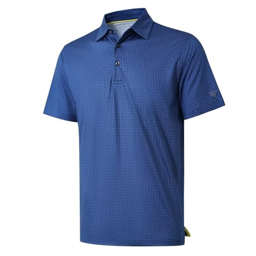 Men's Dry Fit Short Sleeve Golf Polo Shirt: $19.94