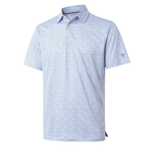 Men's Moisture-Wicking Performance Golf Polo Shirt: $19.94
